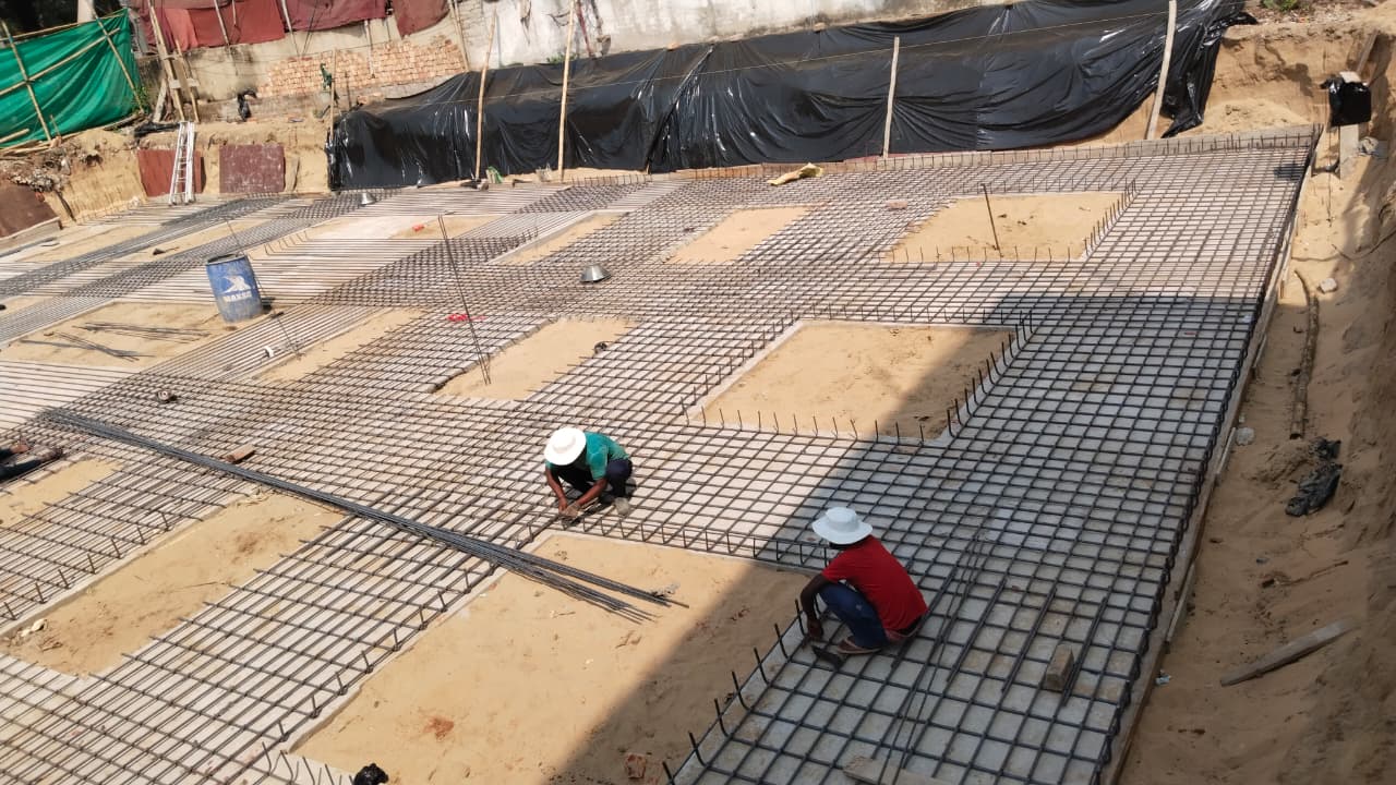 Foundation reinforcement mat